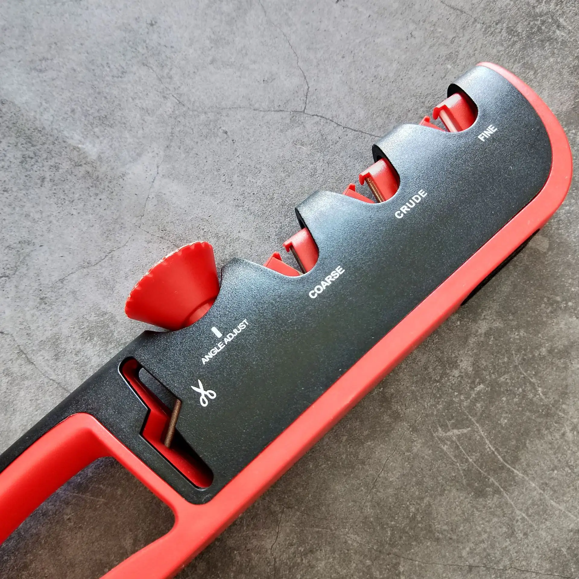 Kitchen Knife Scissor Sharpener Knife Sharpeners 4 Stage Tungsten Steel Corundum Ceramic Sharpening Machine