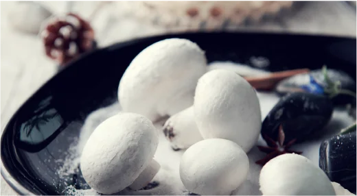Замороженные белые грибы Agaricus Bisporus цена