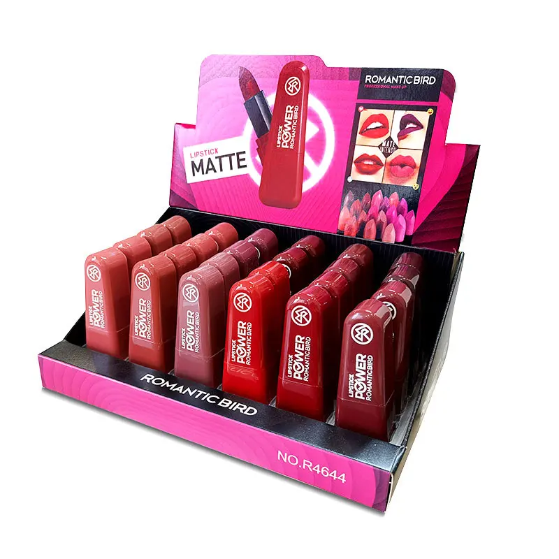 Romantic Bird Velvet Lip Gloss Matte long lasting lipstick private label cosmetic sexy red matte creamy waterproof Lipstick