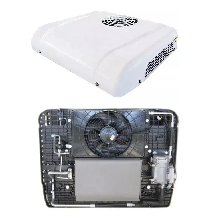 Air condition systems universal electric ac 12v 24v air conditioner for rooftop truck van tractor bus rv air conditioner