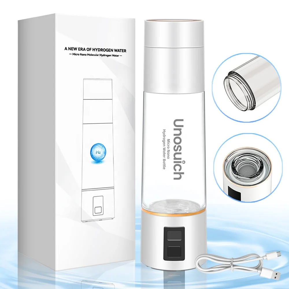 New Design High Quality Hydrogen Alkaline Ionizer Generator Machine Hydrogen Water Bottle SPE Kettle