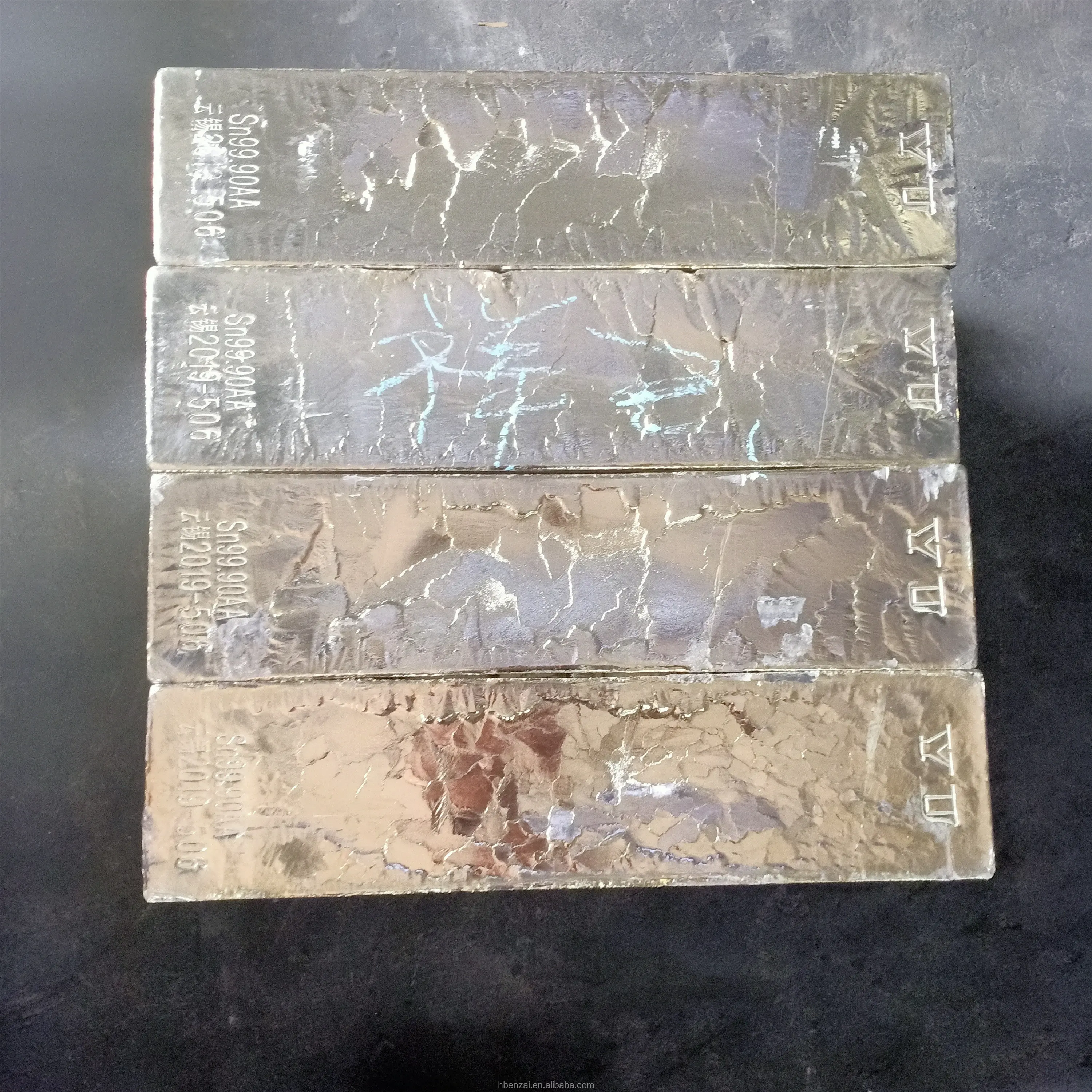 
Китай, хорошее качество, 4N 99.99% чистый металлический слиток из олова для продажи 