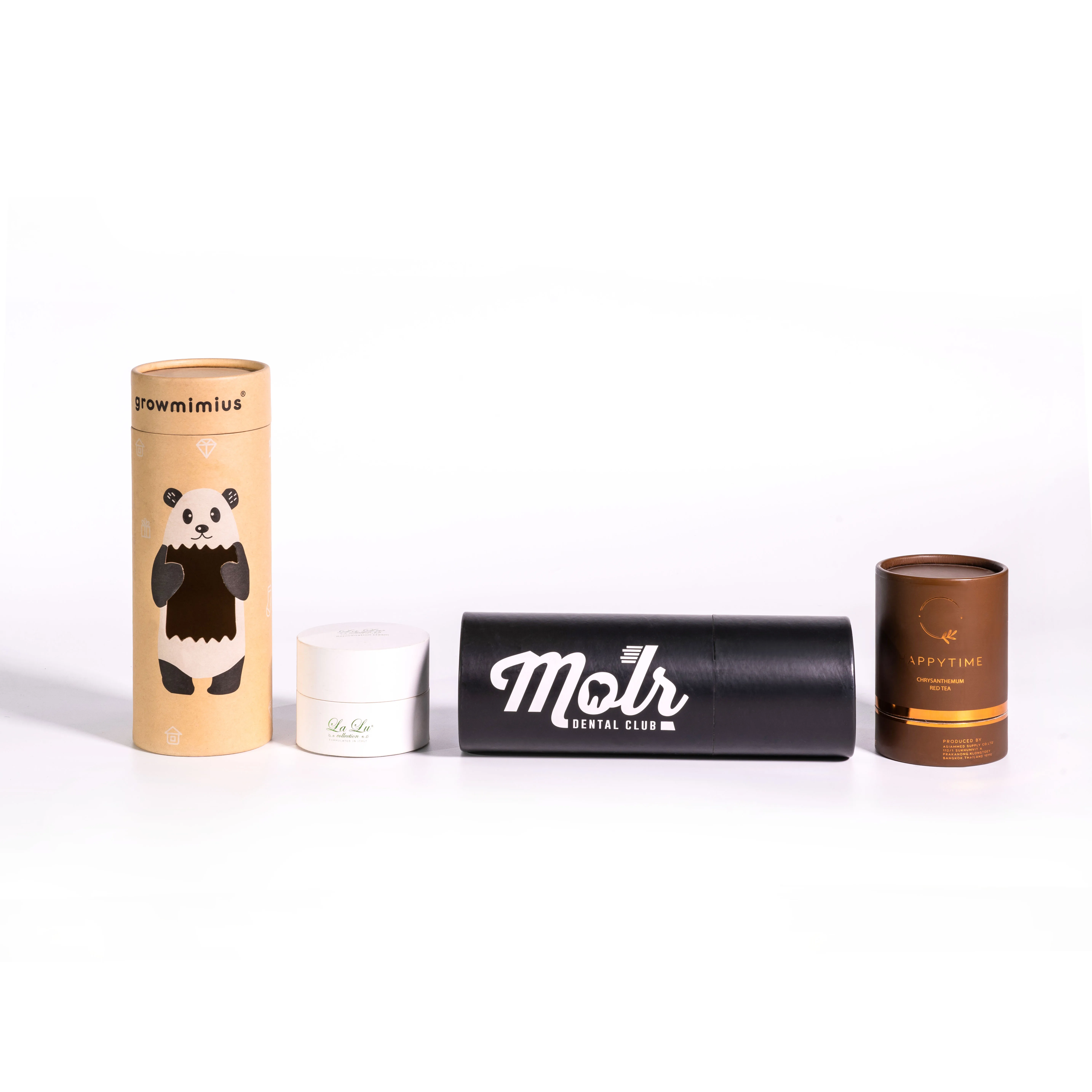 Professional supplier high-level paper cardboard round packaging cylinder box, kraft paper tube sock box