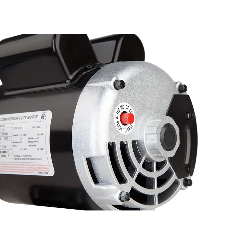 5 hp cheap price ODP frame two capacitor motor for Air Compressor Motor