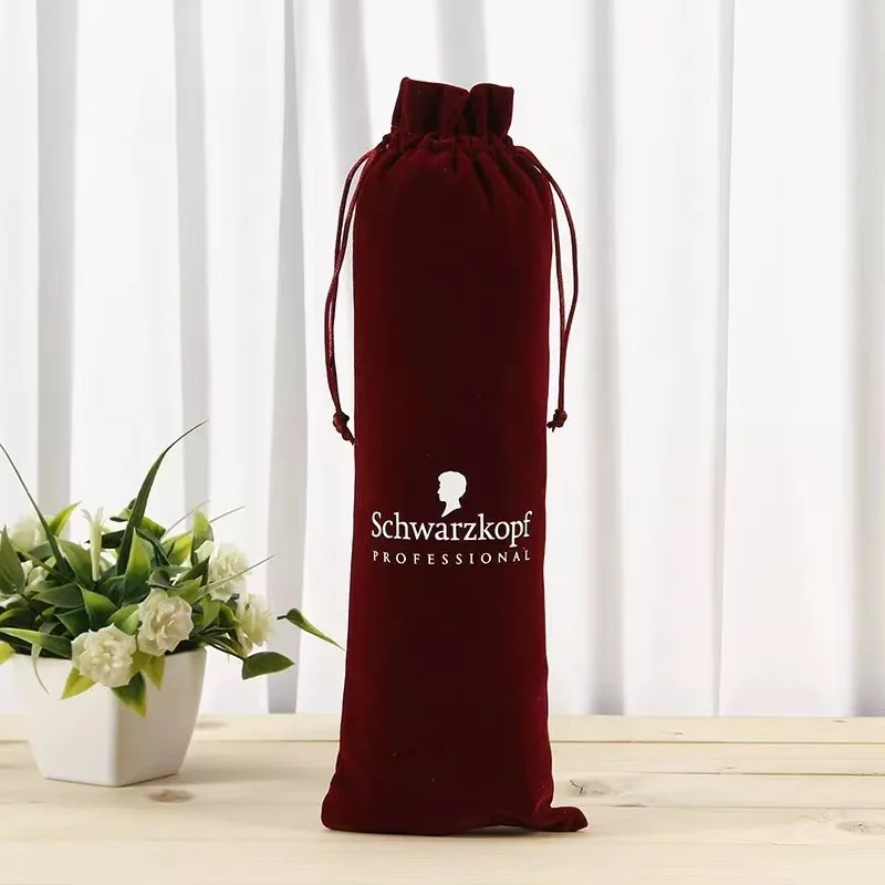 2022 New Design Customized Logo Dust Bag Printing Logo Pouch Wholesale Velvet Drawstring Gift Bag
