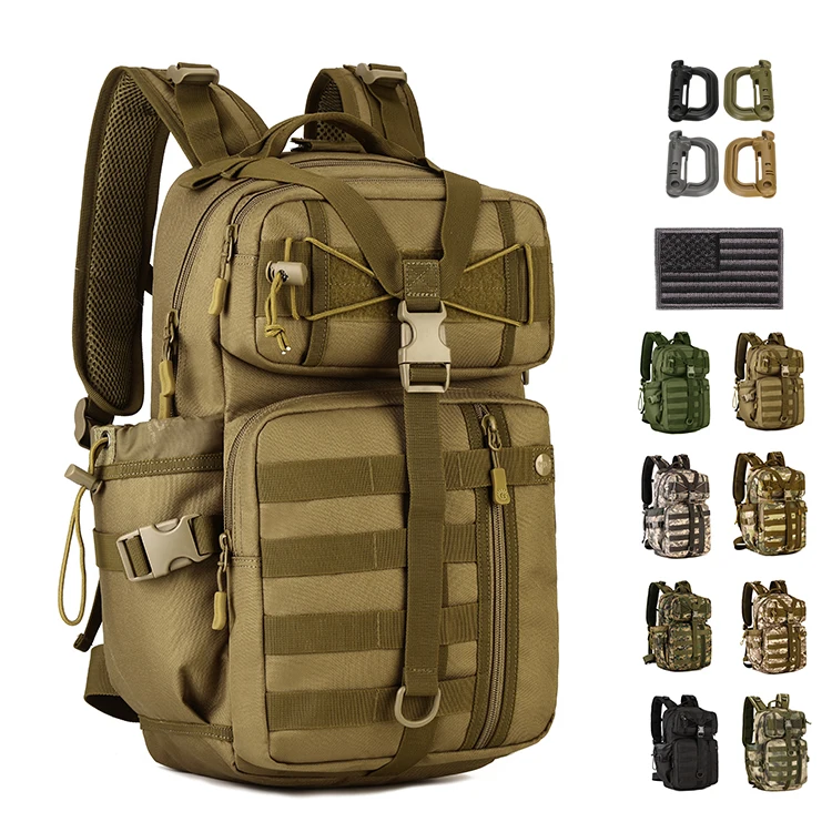 Protector Plus Outdoor Hiking Cordura Hunting Tactical Backpack Emergency Rucksack Gym Molle Tactical Assault Bag Backpacks