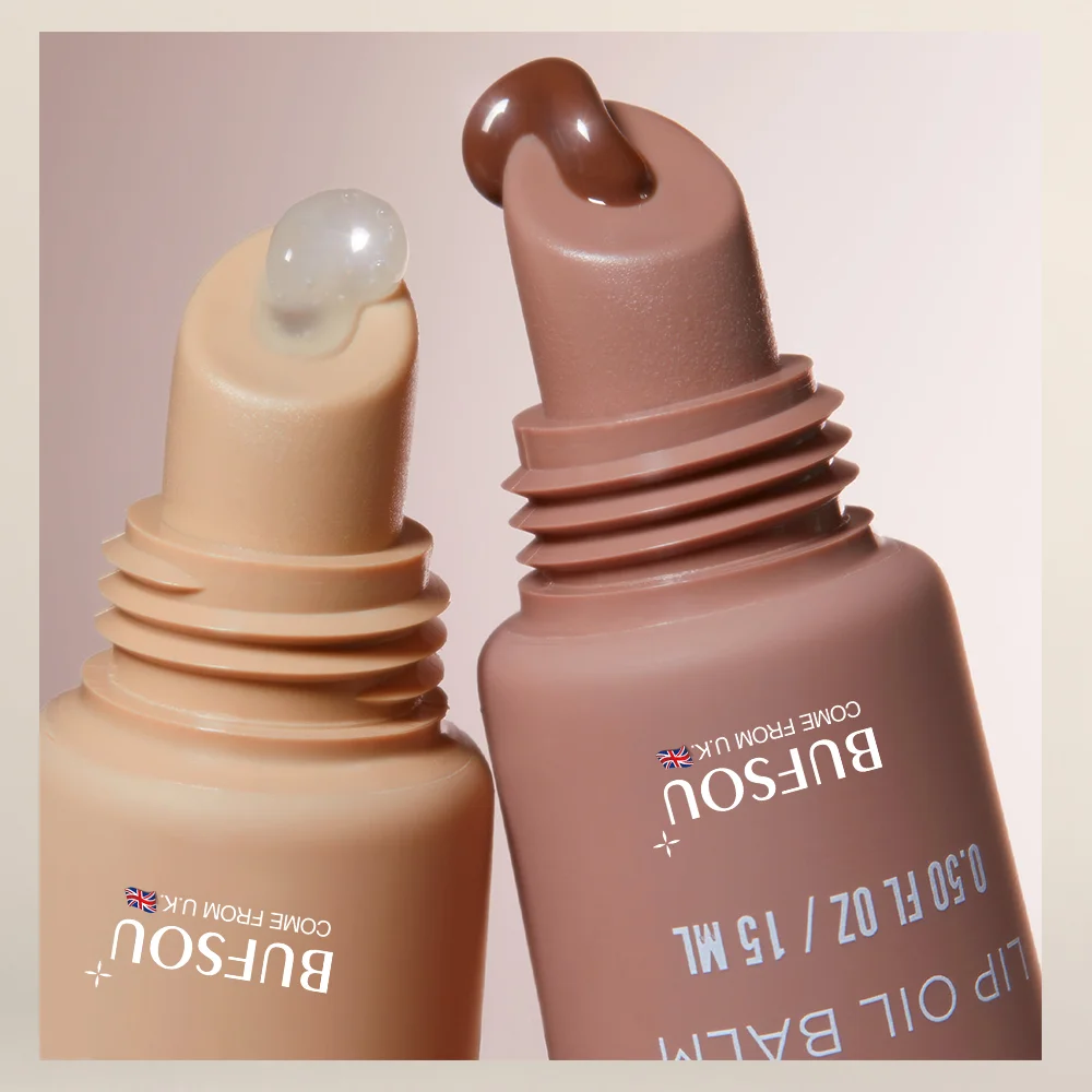 Moisturizing Fruit Scent Clear Vegan Pink Lip Butter Custom Logo Lip gloss Private Label Lip Balm