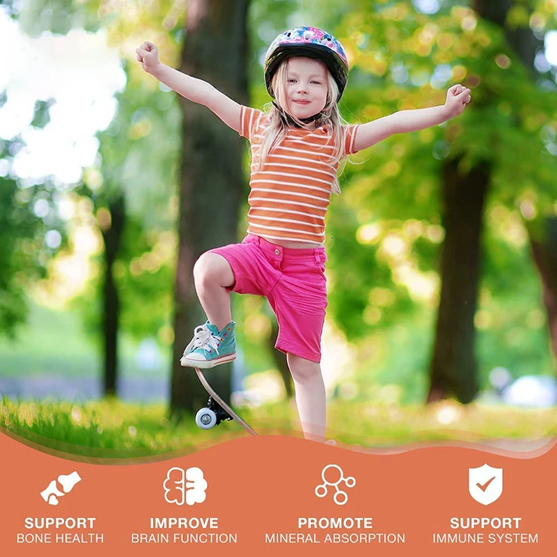 Dietary Supplement Pectin Vegetarian Private Label Improve Bone Density Teeth Health Support Vitamin D3 Gummies