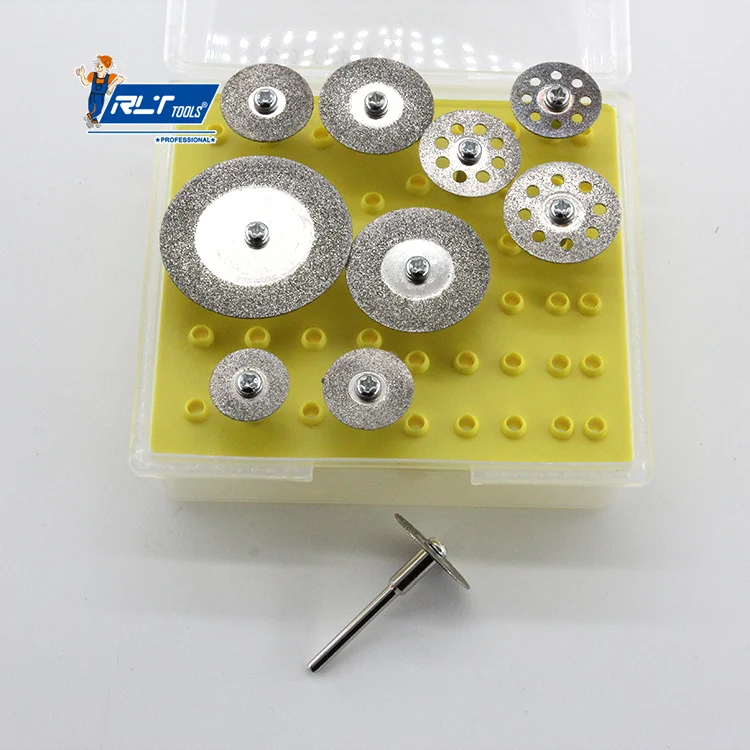 RLT Tools Wholesale Custom Diamond Abrasive Grinding Wheel Set For Rotary Tool Cutting / Grinding / Engraving Tools Cutting