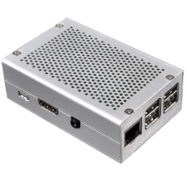 Raspberry Pi Case 3b+universal Metal Shell Raspberry Pi 3rd Generation B+aluminum Alloy Box Heat Dissipation 4B Shell
