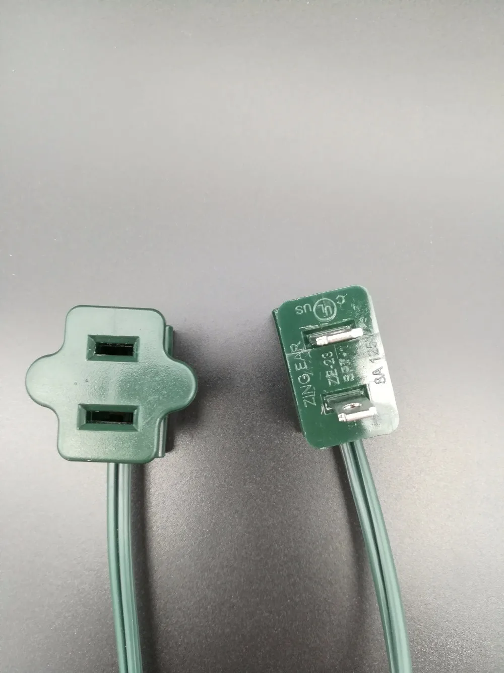 12C9-500G1 500 футов 12 дюймов зеленый SPT-1 18AWG провода C9 Рождественская гирлянда с магнитным основанием светодиодная