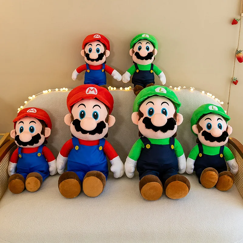 Новые Supers Mario Bros. Чудо-плюшевая игрушка Луиджи принцесса персиковая ромашка жаба Кинопио Йоши мягкие куклы наббит скеддлеры