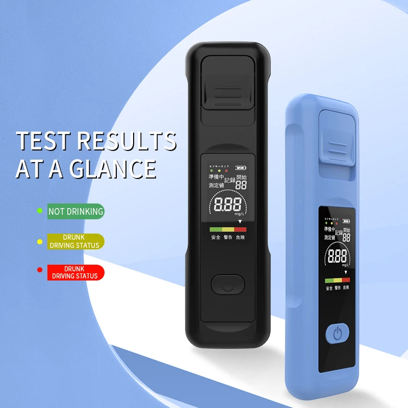 Factory Breath Alcohol Tester Personal Breathalyzer/Alcohol Tester Professional Digital Display Alcohol Breath Test