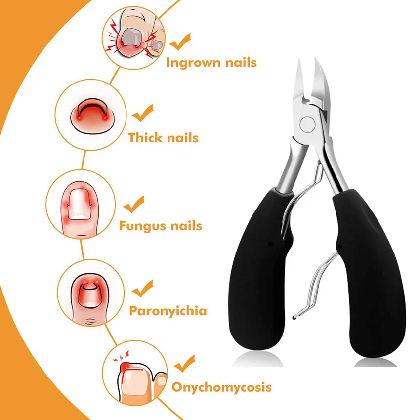 wholesales 4pcs Toe nail Clipper for ingrown nail and thick toenail Files and Lifter manicure pedicure set