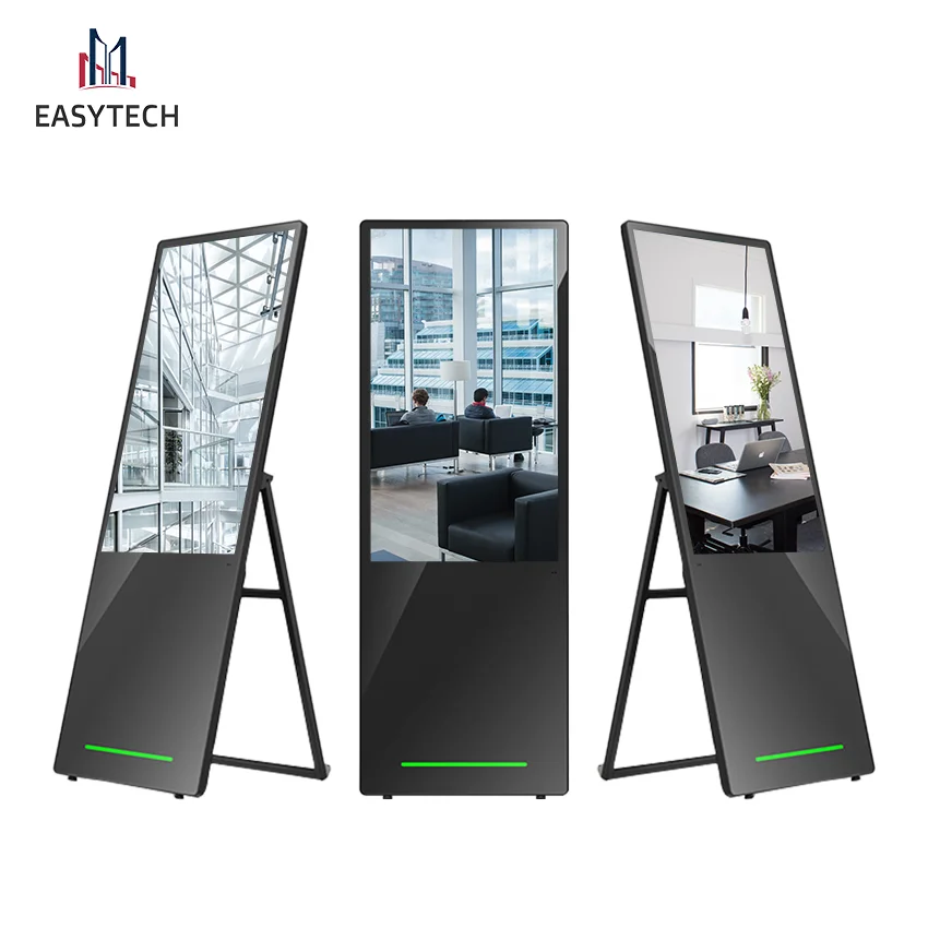 Latest Design digital signage and displays flexible portable lcd digital signage indoor digital signage totem 55 inch