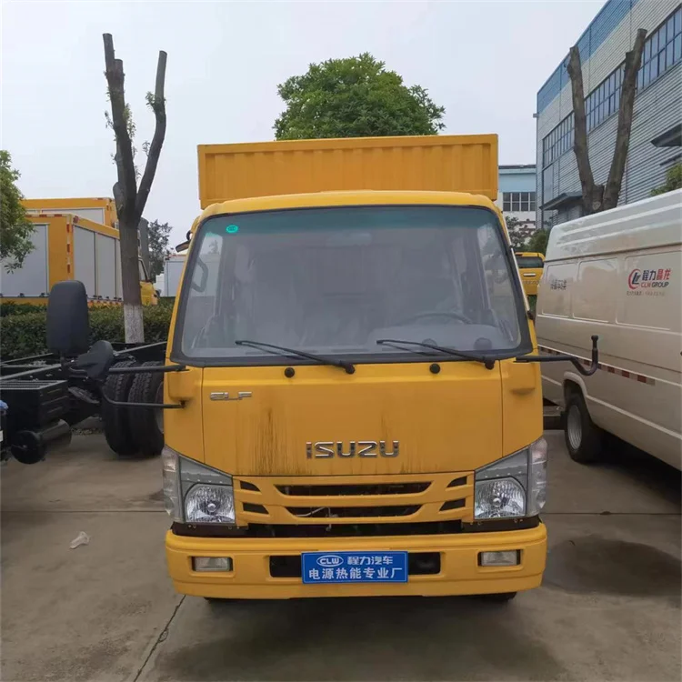 Powerful and fully equipped Isuzu120hp maintenance truck service and repair van tool car repairing vehicle new used truck