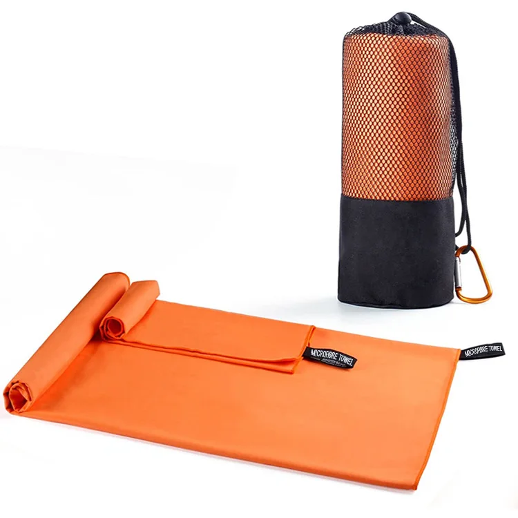 Custom quick dry outdoor sports summer cold micro fiber towels light weight microfiber dryfast travel running yoga gym towel