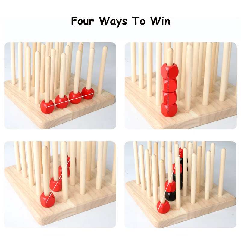 New Style Funny Wooden Chessess Game Toys Amazon Best Selling Kids Intelligence Development Educational Toys