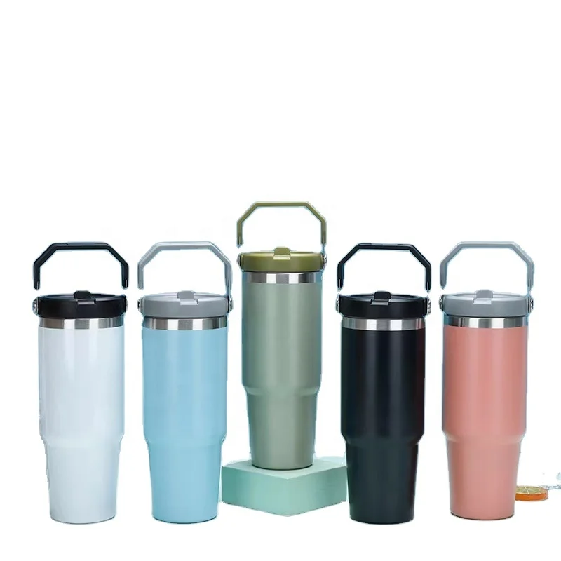Cup factory wholesale 304 stainless steel 20oz/30oz insulated car cups Insulated large capacity water cups