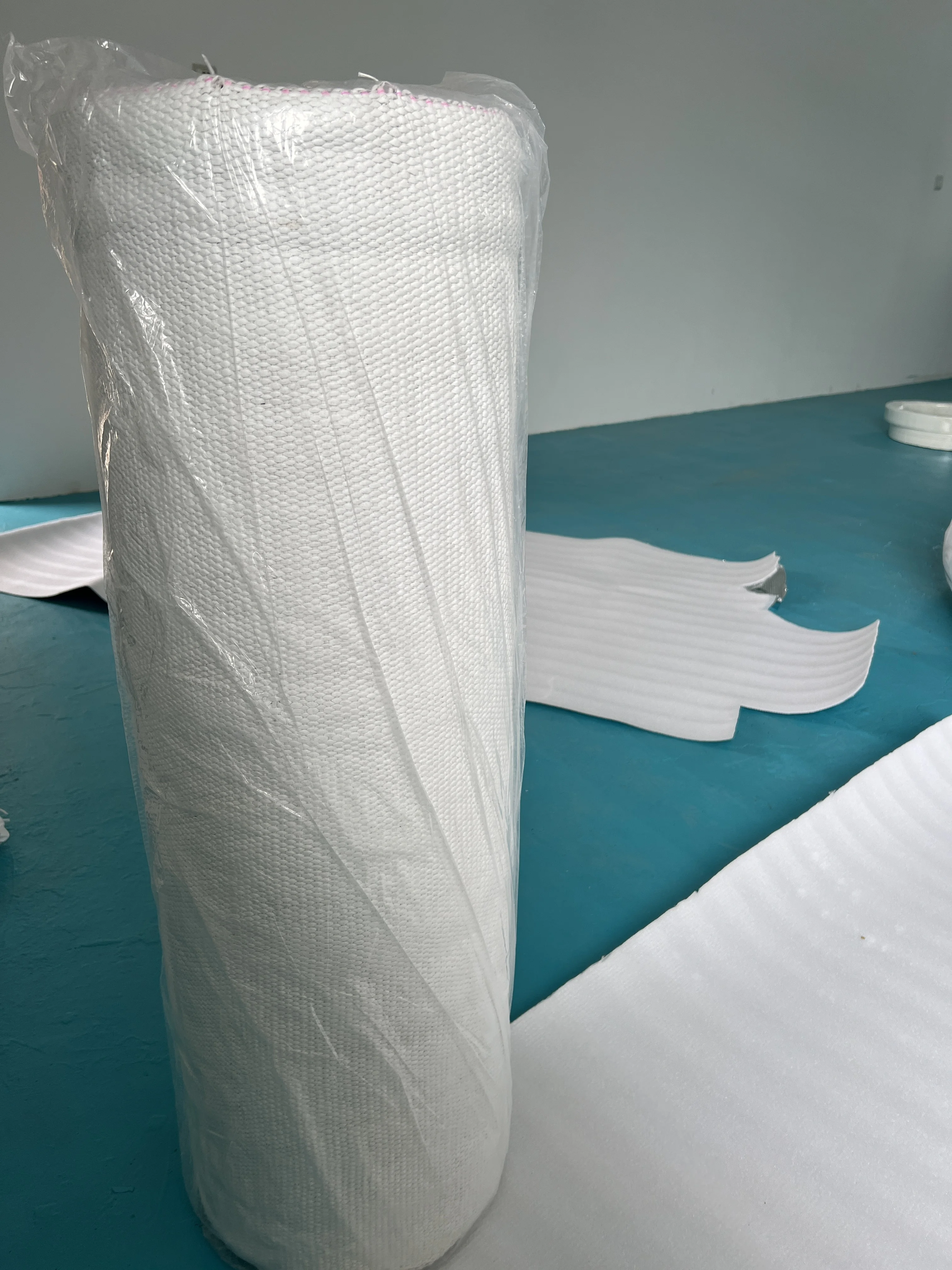 High Temperature Fire Resistant Non-asbestos Fiber Cloth Custom 1mm 1.5mm 2mm 3mm