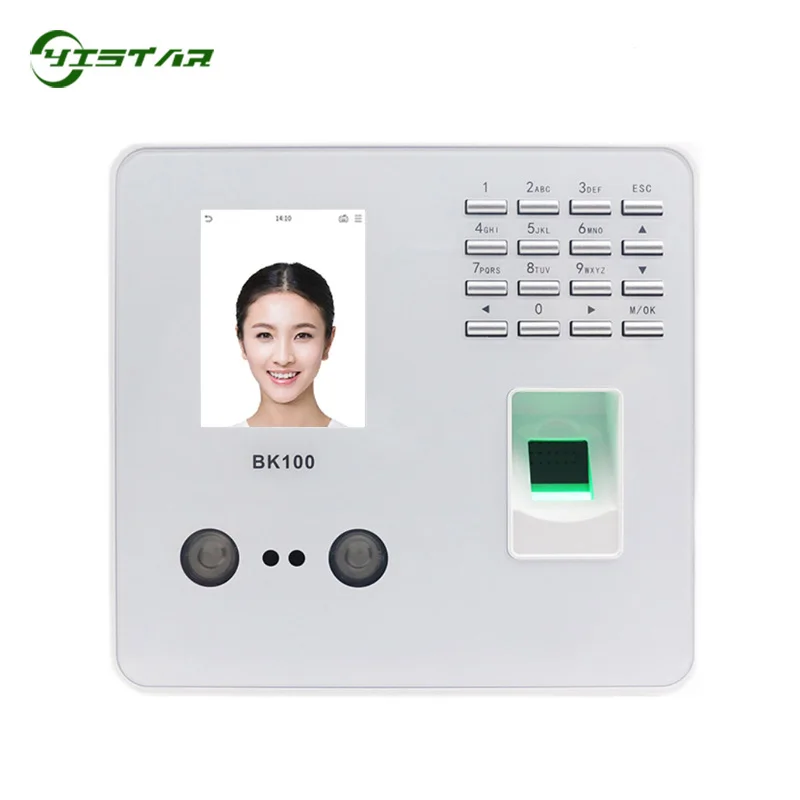ZK BK100 TCP/IP USB биометрическая машина для распознавания лица и отпечатков
