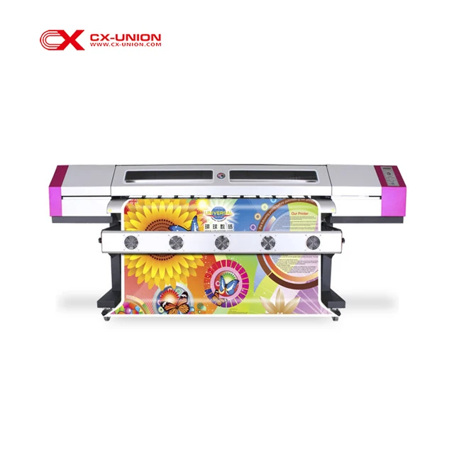 Small eco solvent printer digital vinyl sticker printing machine Galaxy UD1612LC plotter