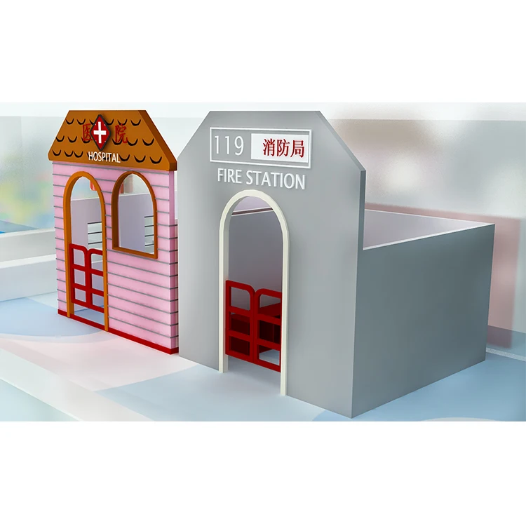 Cowboy Commercial Children Play land Shopping Center Adventure Indoor Playground Soft Modular Playground Equipment