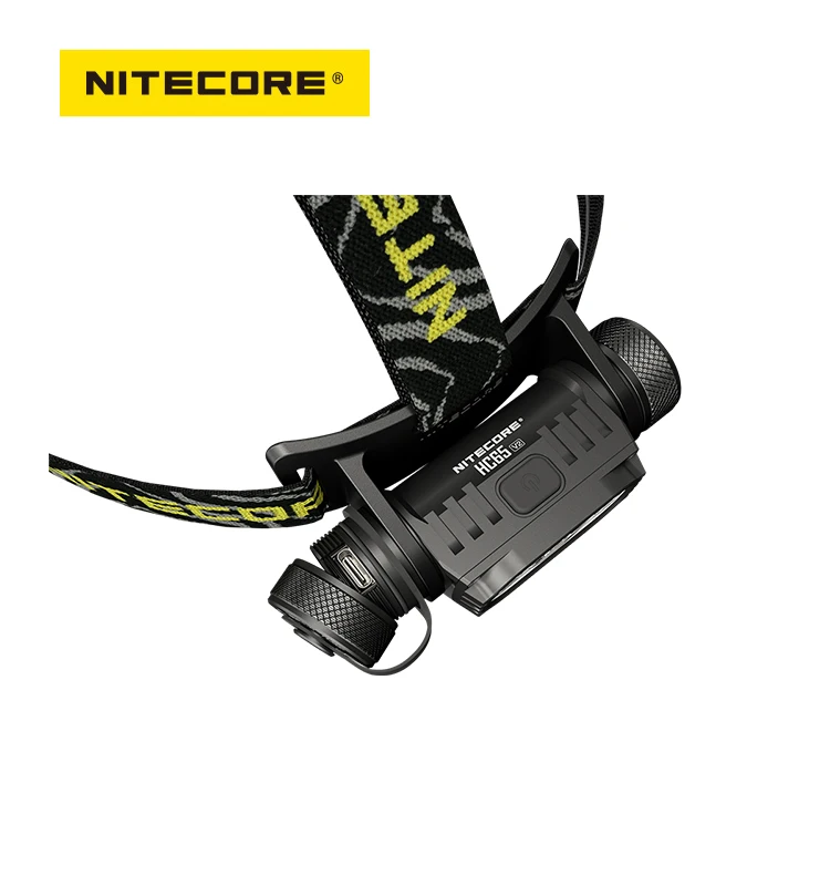 NITECORE HC65 V2 обновленная версия 1750 люмен USB-C перезаряжаемые тройной выход IP68 полный металлический корпус из алюминиевого сплава со светодиодом налобный фонарь