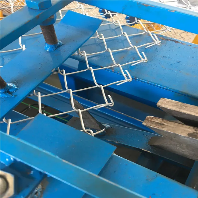 Automatic chain link fence making machine spare parts fully automatic chain link fence production line