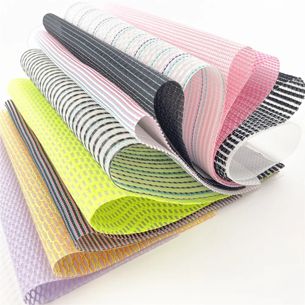 Monofilament water bottles OBP marine regeneration 150D 48F recycled ocean plastic yarn with prenet for shoe upper