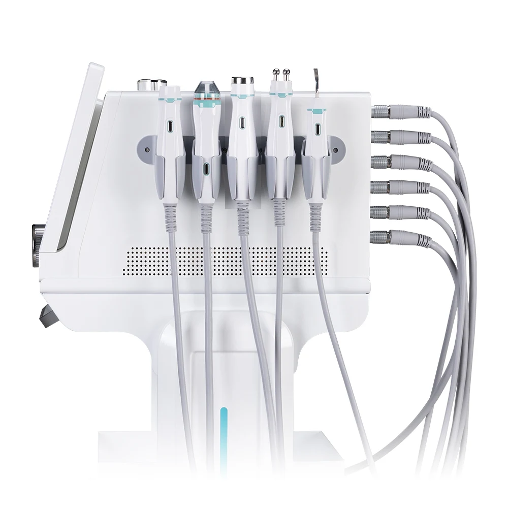 Portable Beauty Machine Anti Aging 6 in 1 Facial Eye Body Vacuum RF Radio Frequency Skin Tightening Device