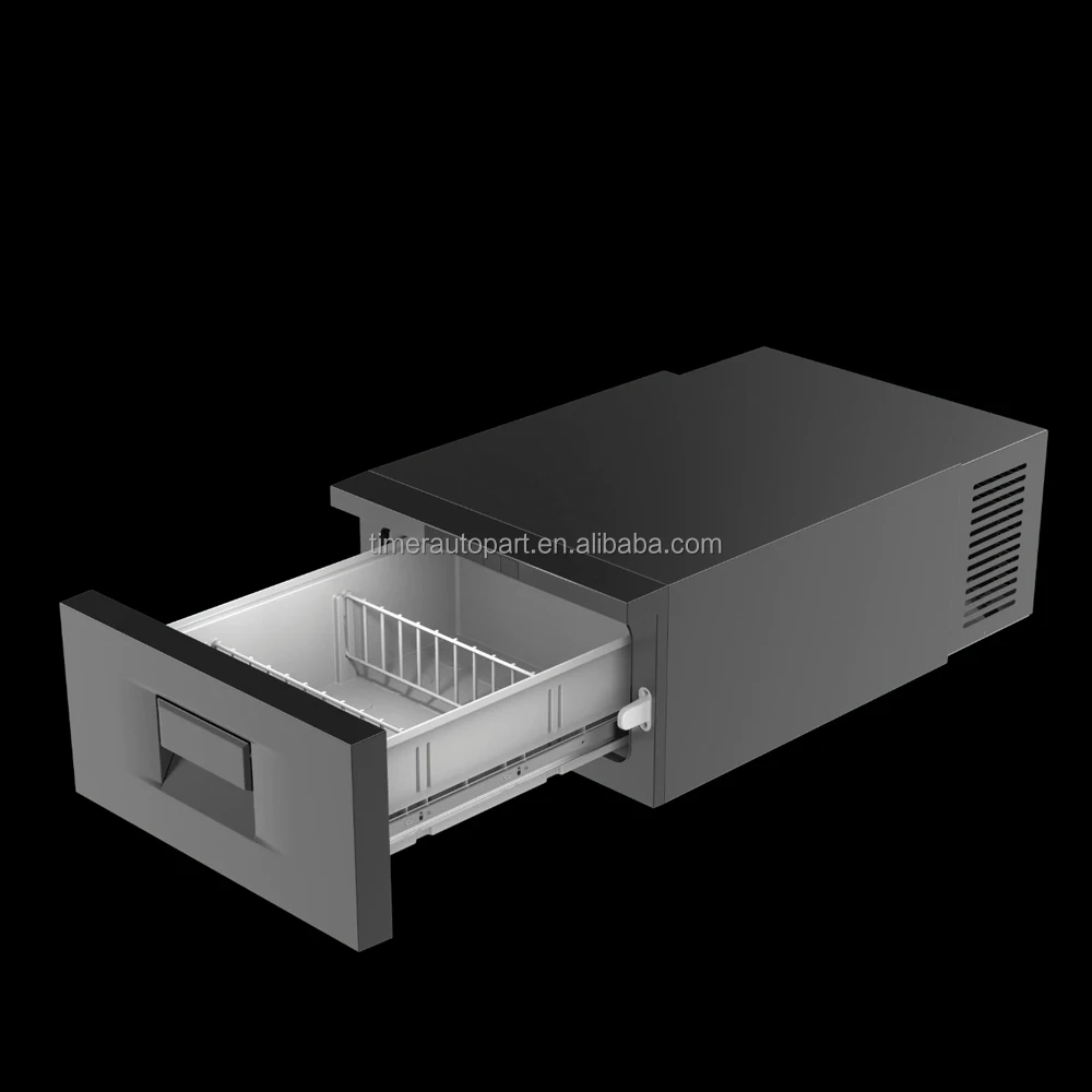 20L 30L Cooler Boxes Drawer Fridge Small Car Refrigerated  Food Truck 12V 24V Refrigerator Freezer Boxes