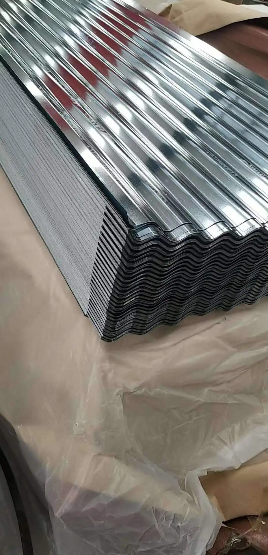 Galvanize roof tiles
