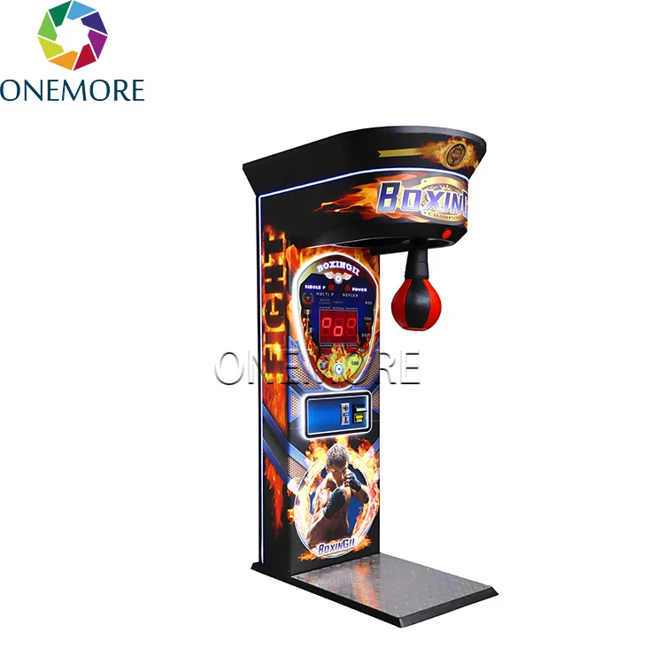 Sport Boxing Punch Machine Coin Operated Hard Hitter Boxing Punching Machines Professional Big Punch Boxing Game Machine