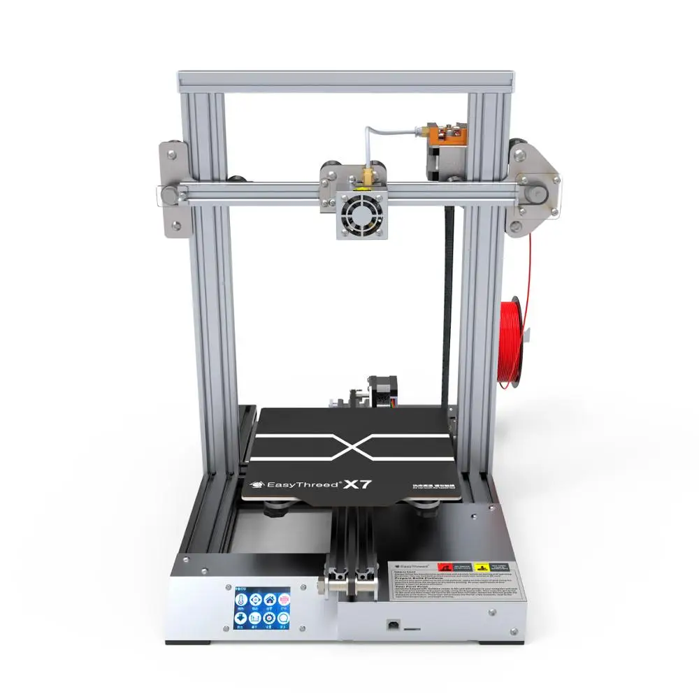 Новинка 2019 года 3D-принтер Easythreed X7 большого размера с соплом высокой температуры I3 сенсорным экраном