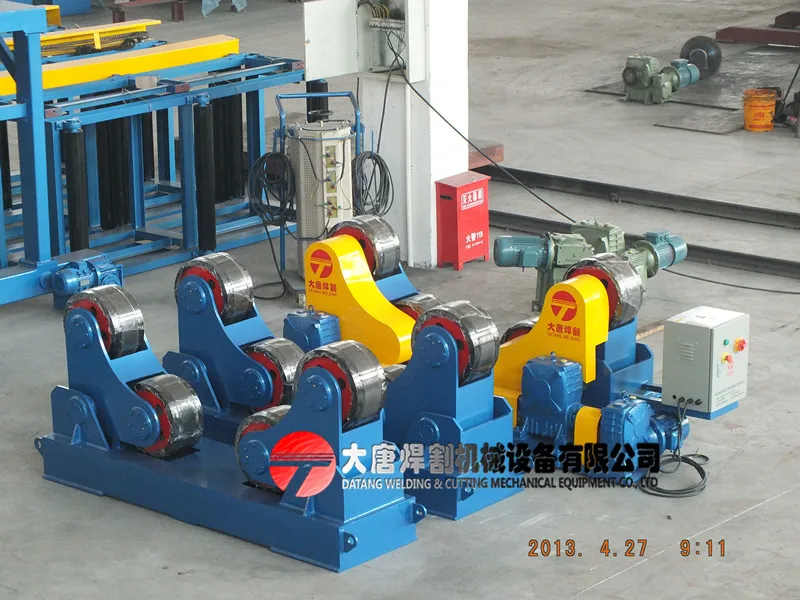 Автоматический роликовый сварочный вращающийся Вращающийся рулоны для эффективной сварки