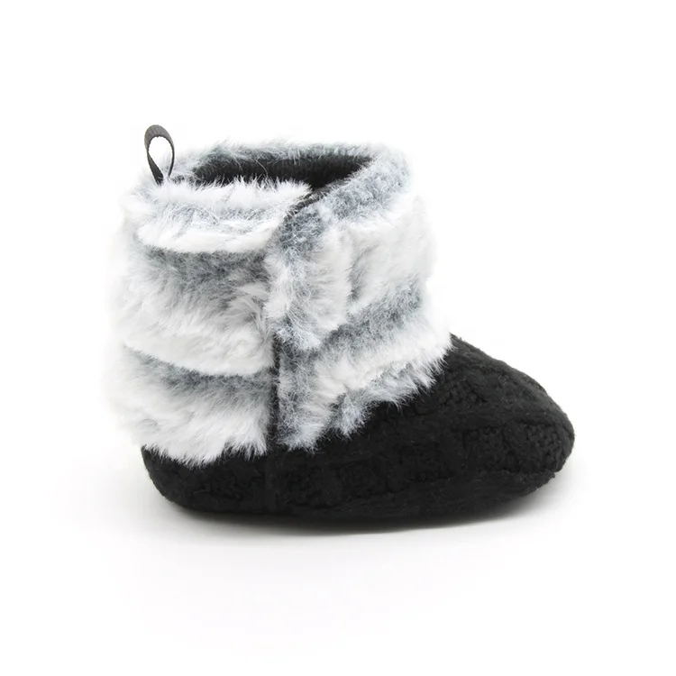 Lovely winter warm baby shoes toddler baby boys girls soft sole booties