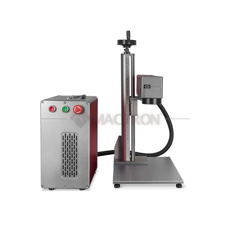 
Portable Split 20W 30W 50W Fiber Laser Marking Machine 2D Fiber Laser Raycus for Pvc and Laser Metal Deep Engravingi 