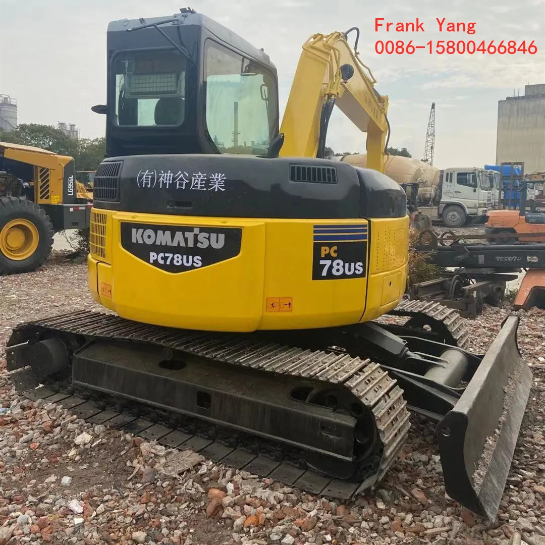 Япония б/у komatsu экскаватор PC78US-6 Komatsu PC78 мини-экскаватор для