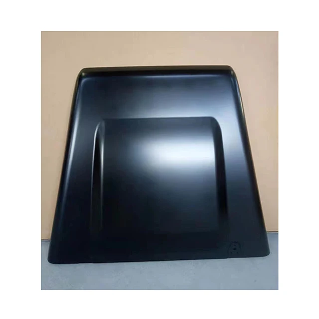 Black front engine hood for Land rover defender