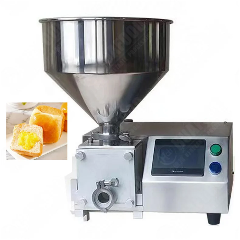 Easy Operation Egg Rolls Cream Filling Injector Machine Bread Core Jam Filling Machine For Wholesales