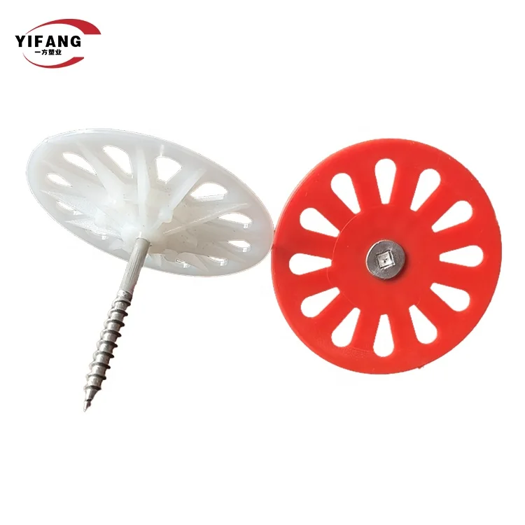 45mm Plastic Washers Polypropylene Washers for Fixing and Fastening Foam Board