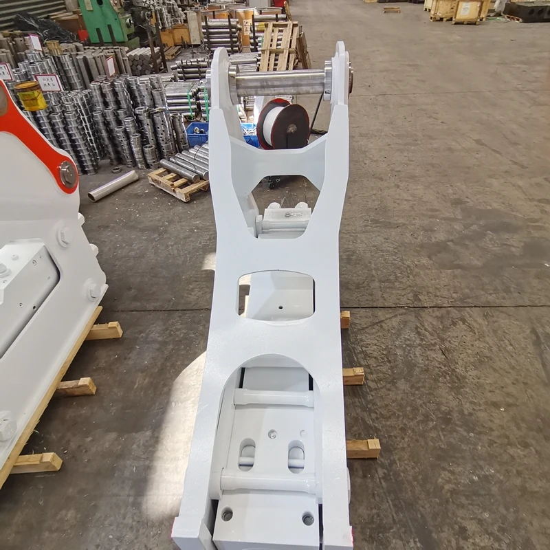 Triangle hydraulic breaker hammer customized tunnel rock drilling hydraulic gun head 20 tons excavator drill rod breaker
