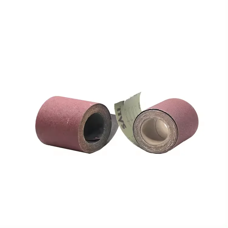 100mm*45m 60-400 Grits Aluminium Oxide Cloth Backing Abrasive Sanding Cloth Roll For Polishing