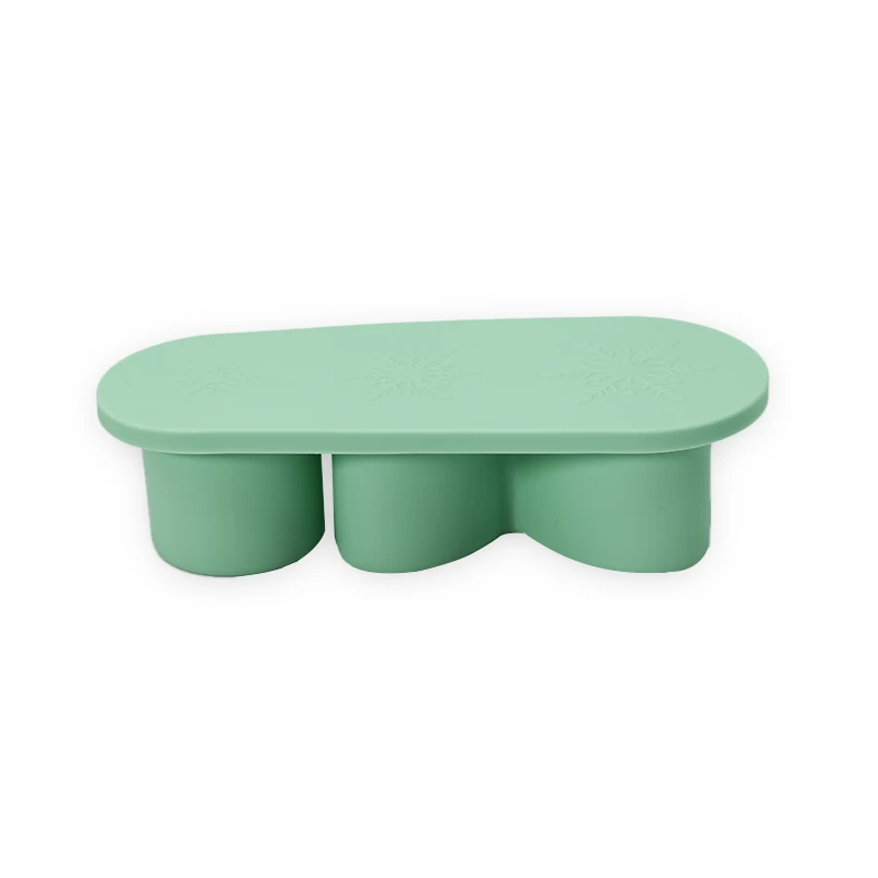 Silicone hollow cylinder ice cube mold for Stanley Cups 3 in 1 ice cube tray for chilling coffee, whiskey, cocktail ice cubes