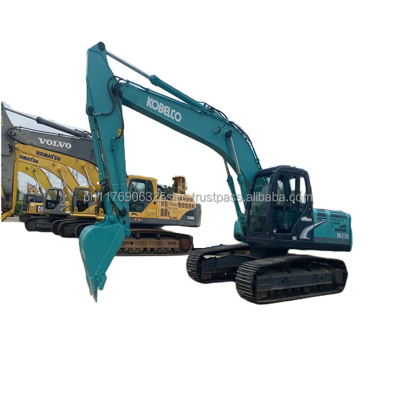 High Quality Used Machine Kobelco Medium Crawler Excavator Sk200LC-6 Sk210LC-8 Sk230-6 Energy Saving Digger