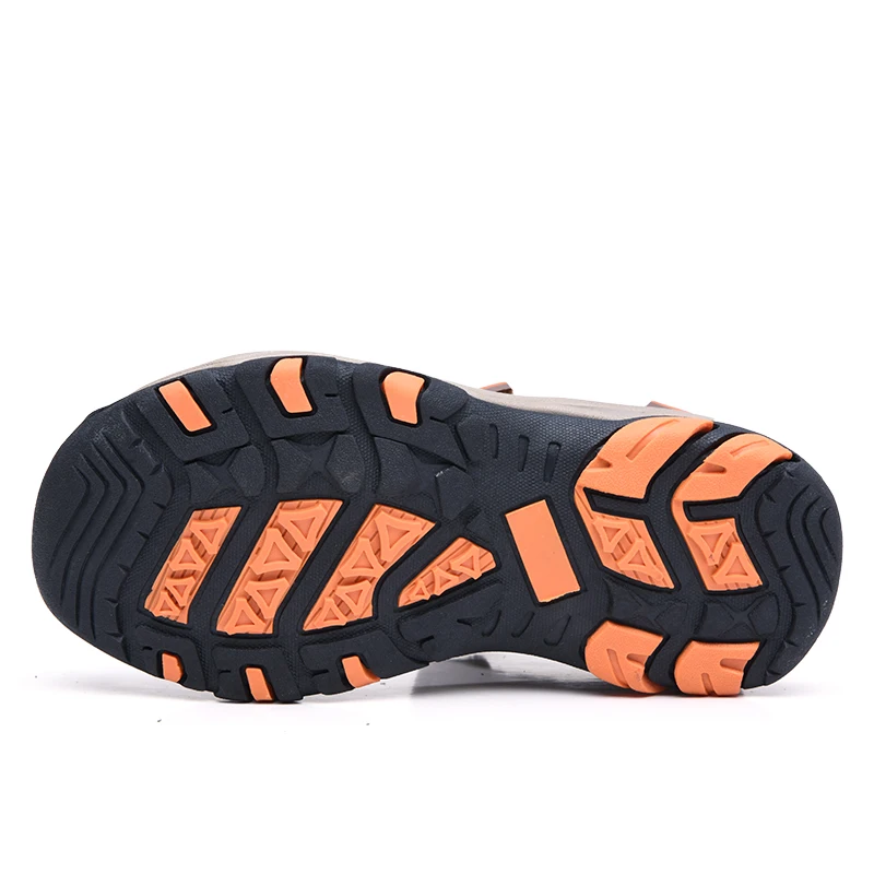 2021 летние пляжные сандалии из натуральной кожи; Детские сандалии с закрытым носком для малышей; Детская модная дизайнерская обувь для мальчиков и девочек