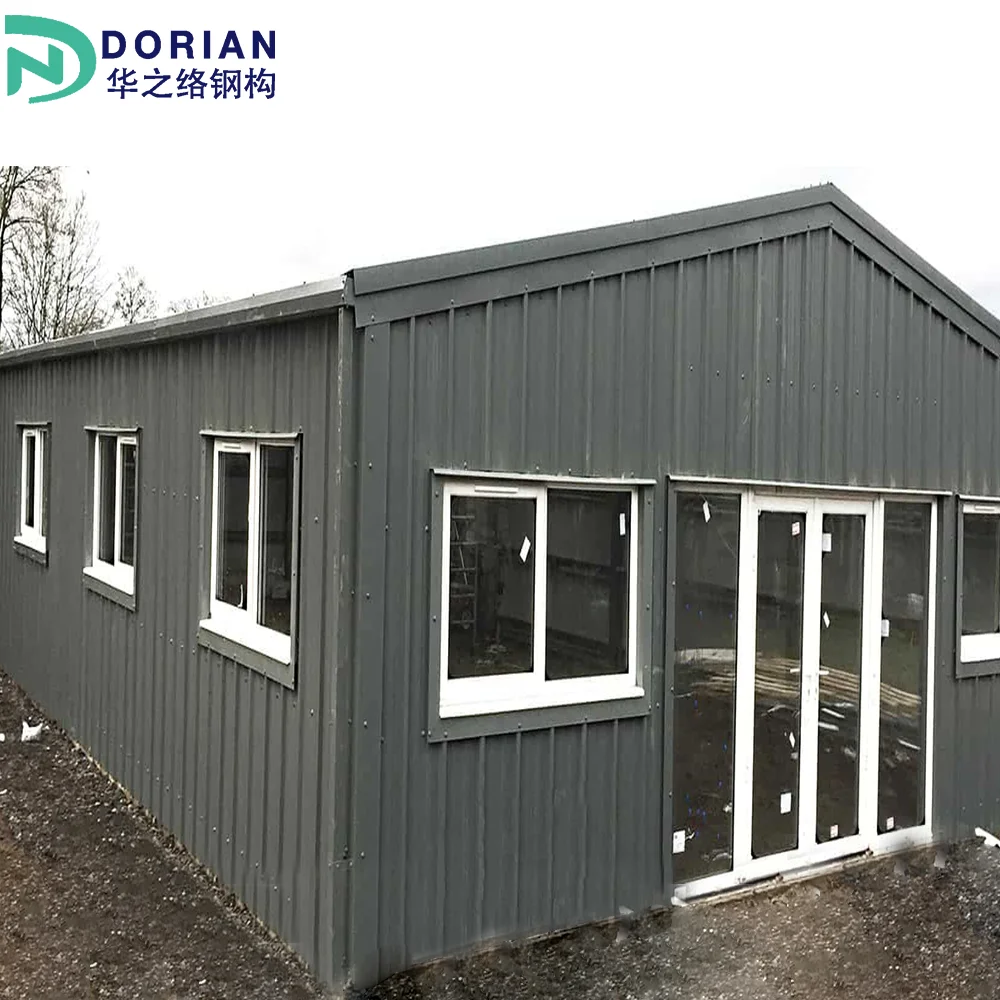 Prefab 2 story Steel Structure buildings roof truss structures Construction commercial building With Cad Drawing