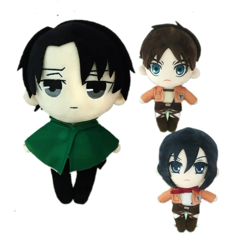 Attack On Titan Doll Toys Levi Ackerman Attack On Titan Plush Toys