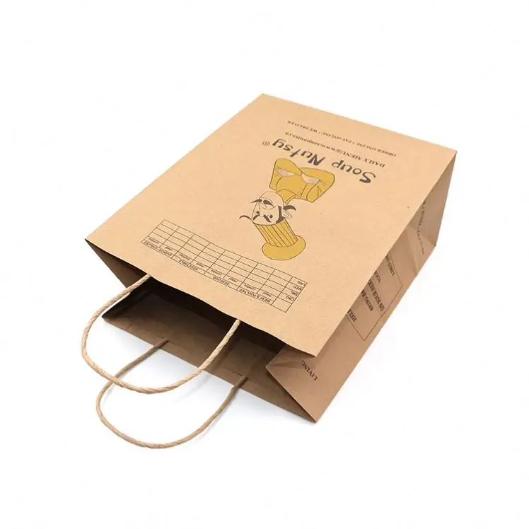Low price custom colored wedding gift paper bag